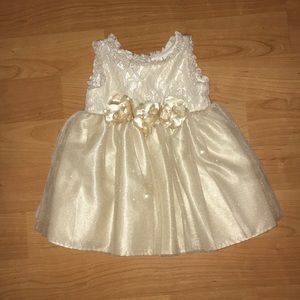 Baby Gold Formal Dress